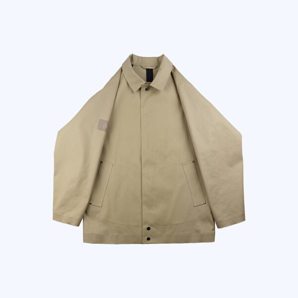Front-View-Of-Caramac-Waterproof-Raincoat-By-Rainford-Apparel