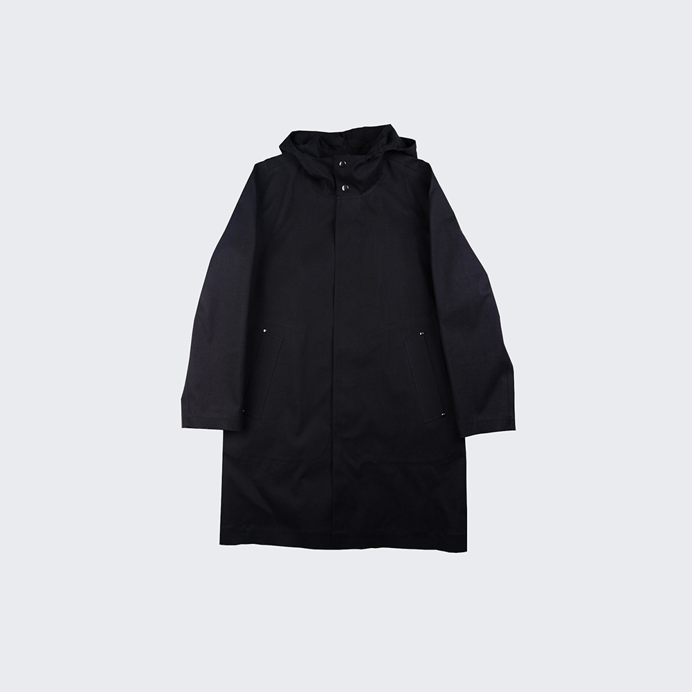 Front-View-Of-Waterproof-Weatherall-Rain-Parka-By-Rainford-Apparel